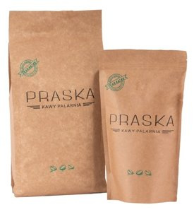 Kawa ziarnista Praska Zielona 1kg - NIEDOSTĘPNY - opinie w konesso.pl