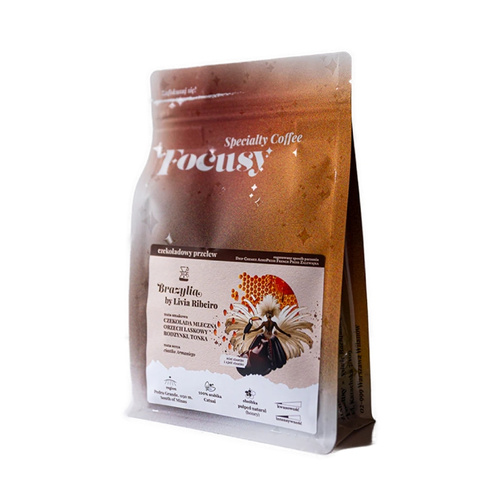 Kawa ziarnista Focusy BRAZYLIA SOUTH OF MINAS - czekoladowy przelew 250g