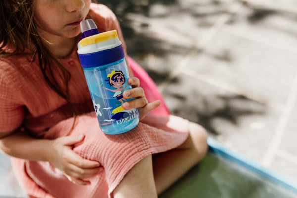 Butelka na wodę dla dzieci Kambukka Lagoon 400ml - Surf Girl