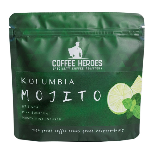 Kawa ziarnista Coffee Heroes Kolumbia Mojito Filtr 200g – NIEDOSTĘPNY