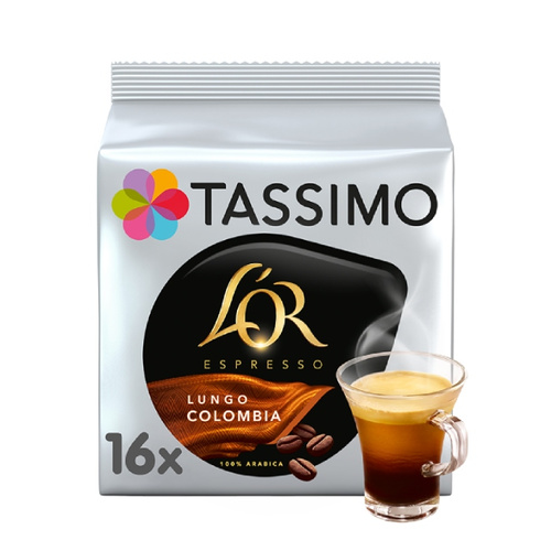 Kapsułki Tassimo L'OR Lungo Colombia 16 szt.