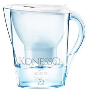 Dzbanek filtrujący Brita Marella XL 3.5 L Biały + 4 Filtry GRATIS! – NIEDOSTĘPNY - opinie w konesso.pl