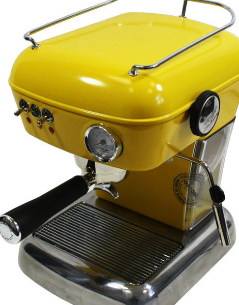 Ekspres do kawy ASCASO Dream Yellow matowy +GRATISY