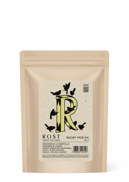 Kawa ziarnista ROST Nikaragua La Bastille Pineapple Candy 250g - NIEDOSTĘPNY