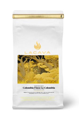 Kawa ziarnista LaCava Colombia Finca La Colombia 200g