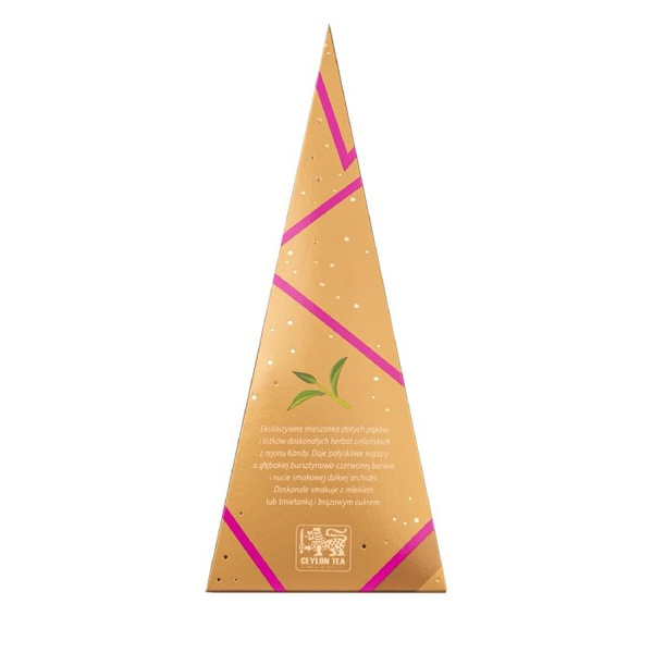 Czarna herbata Sir Williams Tea Ceylon Gold - Piramida 15x2g