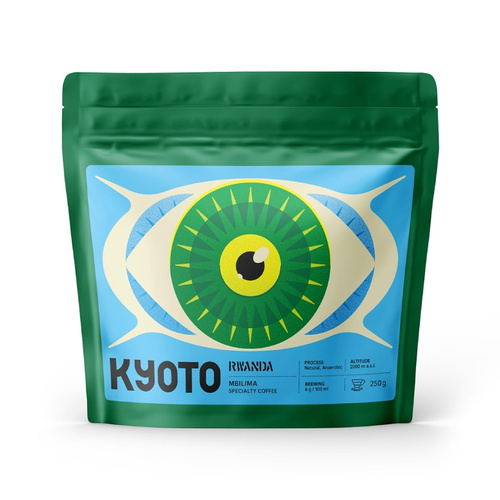 Kawa ziarnista Kyoto Rwanda Mbilima 250g - opinie w konesso.pl