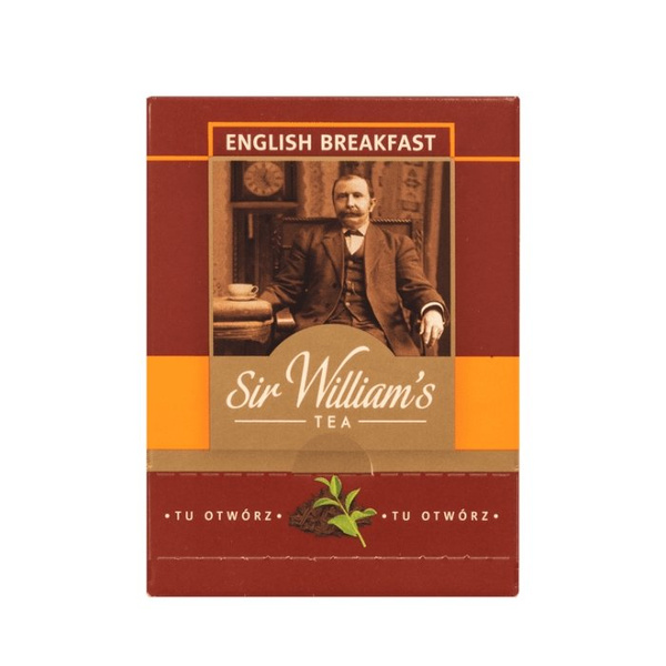 Czarna herbata Sir Williams Tea English Breakfast 15x2g