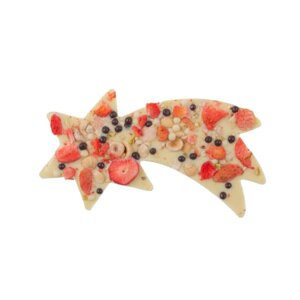 Gwiazda betlejemska z białej czekolady M.Pelczar Chocolatier 100g