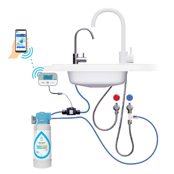 Elektroniczny system monitorowania zużycia filtra Dafi Flow Meter