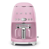 Przelewowy ekspres do kawy Smeg DCF02PKEU - Różowy + GRATIS 250G KAWY