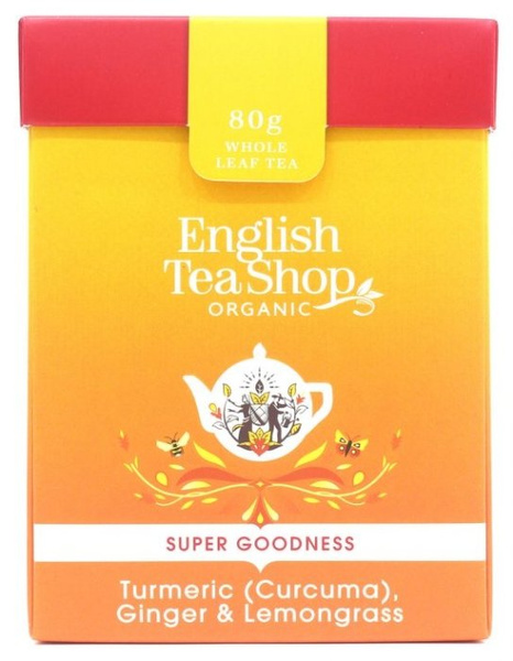 Ziołowa herbata English Tea Shop Turmeric Ginger Lemongrass 80g – NIEDOSTĘPNY