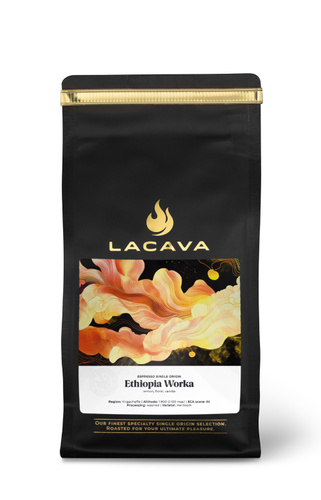 Kawa ziarnista LaCava Ethiopia Worka 250g – NIEDOSTĘPNY - opinie w konesso.pl