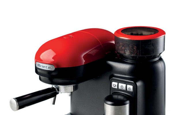 Ekspres do kawy Ariete Espresso Moderna 1318/00 - Czerwony + 2KG KAWY GRATIS