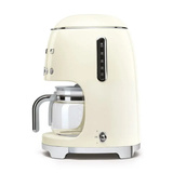 Przelewowy ekspres do kawy Smeg DCF02CREU - Kremowy + GRATIS 250G KAWY