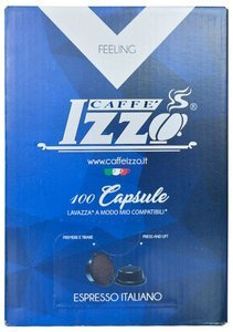 Kapsułki Izzo Premium 100% Arabika do A Modo Mio - 100 kapsułek