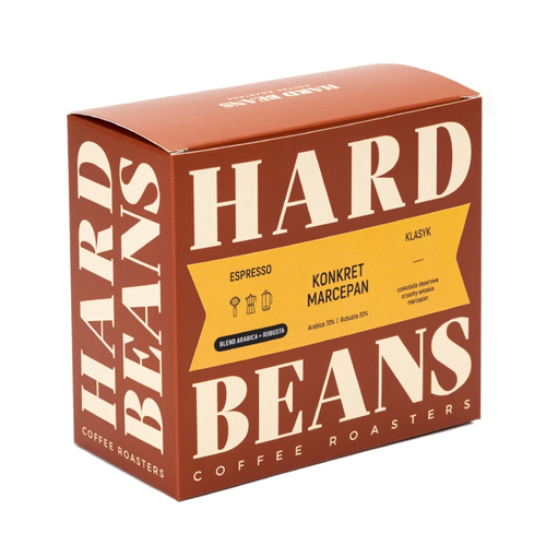 Kawa ziarnista Hard Beans Konkret Marcepan Espresso 250g