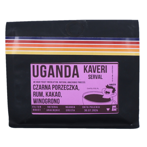Kawa ziarnista Cafelito Uganda Kaveri 250g