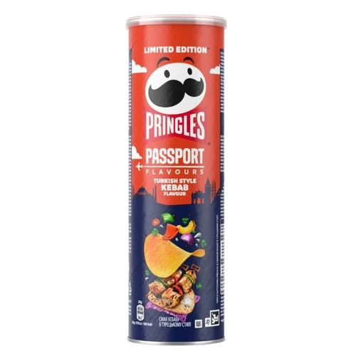 Chipsy Pringles Turkish Style Kebab 165g - opinie w konesso.pl