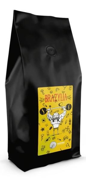 Kawa ziarnista Kawana Brazylia Rainha 1kg - NIEDOSTĘPNY