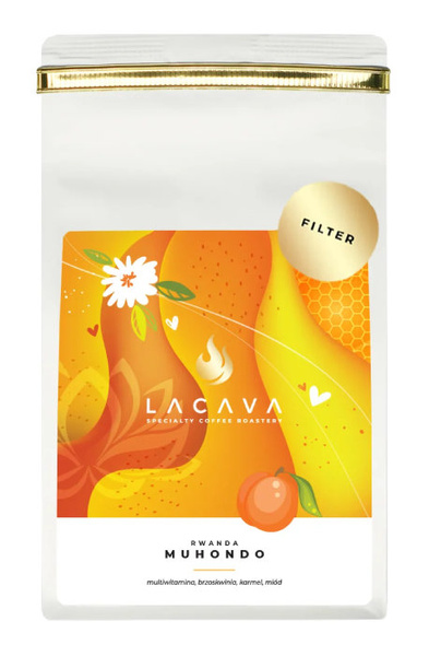 Kawa ziarnista LaCava Rwanda Muhondo FILTR 250g - NIEDOSTĘPNY
