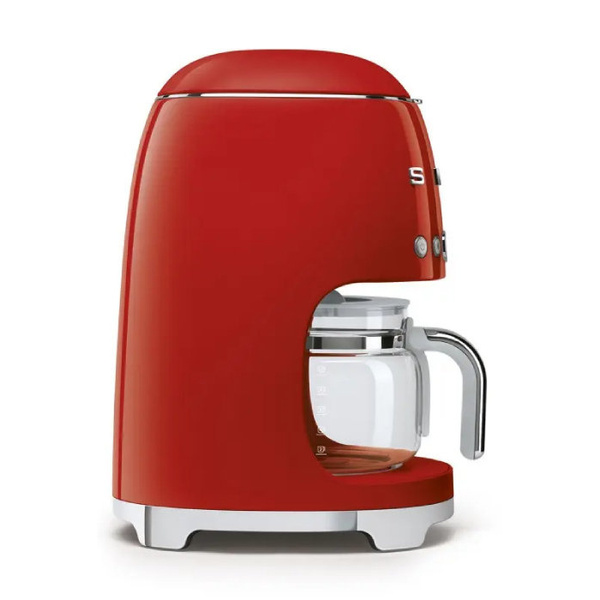 Przelewowy ekspres do kawy Smeg DCF02RDEU - Czerwony + GRATIS 250G KAWY