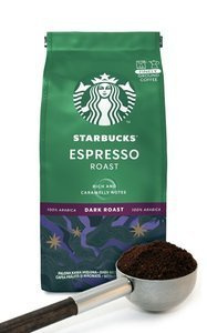 Kawa mielona STARBUCKS® Espresso Dark Roast 200g - NIEDOSTĘPNY - opinie w konesso.pl