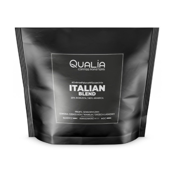 Kawa ziarnista Qualia Italian Blend 250g – NIEDOSTĘPNY