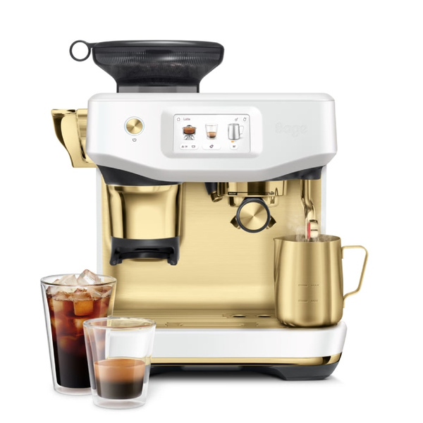 Ekspres do kawy Sage the Barista Touch™ Impress SES882SSB Sea Salt Brass + 3KG KAWY GRATIS