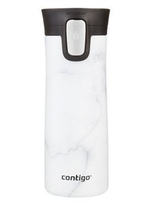 Kubek termiczny Contigo Pinnacle Couture WHITE MARBLE 420 ml  - opinie w konesso.pl