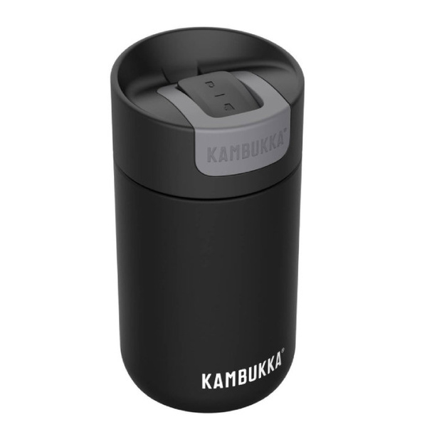 Kubek termiczny Kambukka Olympus 300 ml - Jet Black + GRATIS 9 DRIP BAGÓW