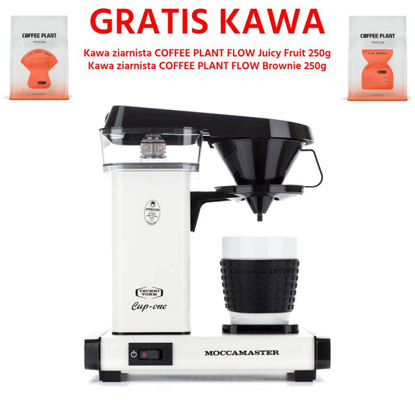 Ekspres przelewowy Moccamaster Cup-One Coffee Brewer Cream + GRATIS KAWA 2x250g