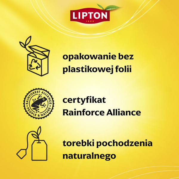 OUTLET - Herbata czarna Lipton Earl Grey 75g - 50 torebek