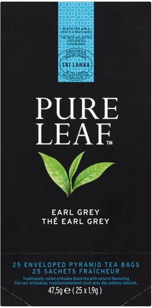 Czarna herbata Pure Leaf Earl Grey 25x1,9g - NIEDOSTĘPNY