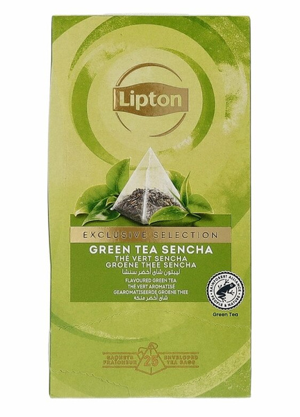 Zielona herbata Lipton Exclusive Selection Green Tea Sencha 25x1,8g 