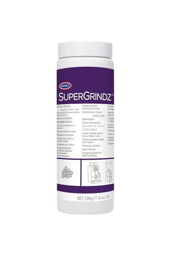 Środek do czyszczenia młynków Urnex SuperGrindz 330 g - opinie w konesso.pl