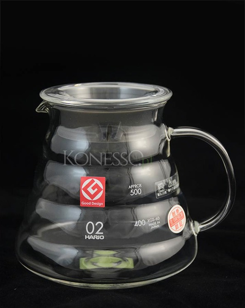 Dzbanek Hario V60-02 Range Server Clear 600ml