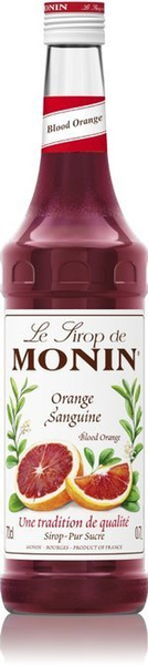 Syrop BLOOD ORANGE MONIN 0,7 l - czerwona pomarańcza