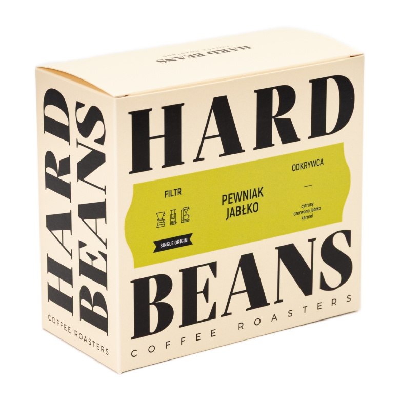 Kawa ziarnista Hard Beans Pewniak Jabłko Filtr 250g
