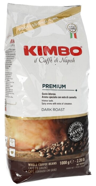 Kawa ziarnista Kimbo Espresso Bar Premium 1kg – NIEDOSTĘPNY