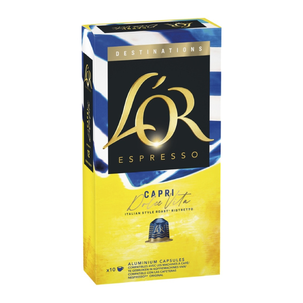 Kapsułki do Nespresso L'OR Destinations Capri Dolce Vita 10 szt.
