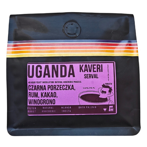 Kawa ziarnista Cafelito Uganda Kaveri 250g