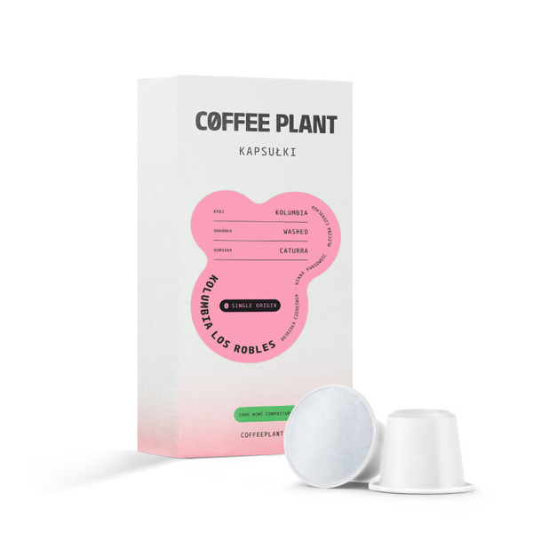 Kapsułki do Nespresso COFFEE PLANT Kolumbia Los Robles 10x5g