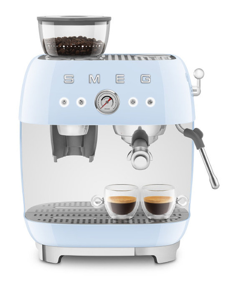 Ekspres do kawy SMEG EGF03PBEU - Niebieski pastelowy