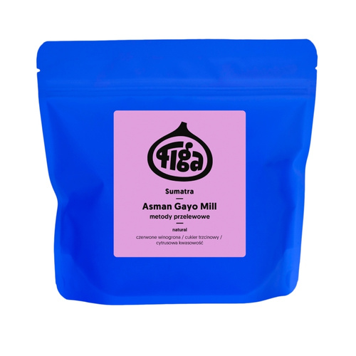 Kawa ziarnista Figa Coffee Sumatra Asman Gayo Mill natural 250g – NIEDOSTĘPNY