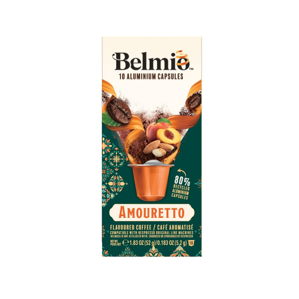 Kapsułki do Nespresso Belmio Amouretto 10 sztuk