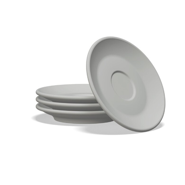 Filiżanka do espresso Club House Tulipano 70 ml - Szary mat