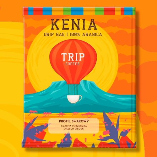 Drip Bag Trip Coffee Kenia 11g - opinie w konesso.pl