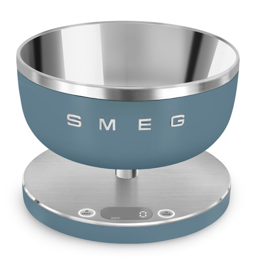 Cyfrowa waga kuchenna Smeg KSC01SBMWW - Niebieski mat - opinie w konesso.pl