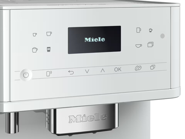 Ekspres do kawy Miele CM 6160 MilkPerfection 12131210 - Biały Lotos + GRATIS 3KG KAWY